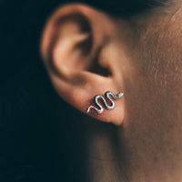SERPENT - Sterling Silver Studs