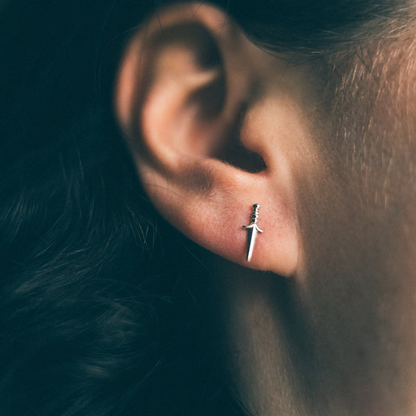 DAGGER - Sterling Silver Studs