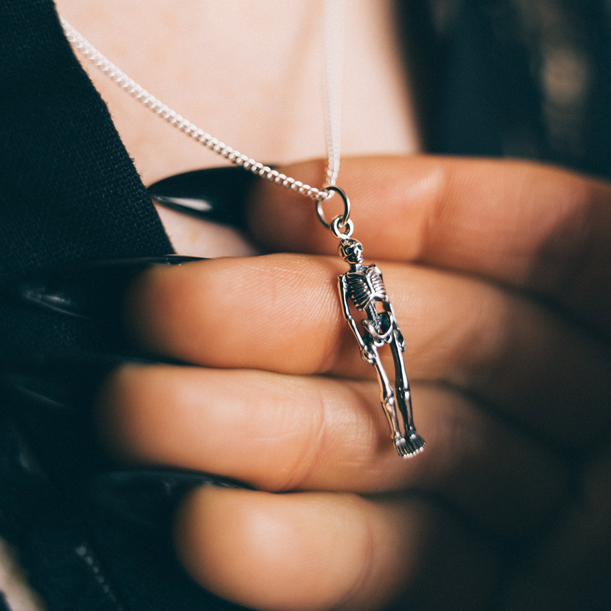 BONES - Sterling Silver Necklace