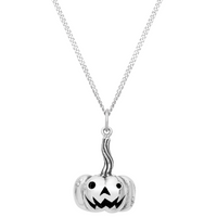 ROLY the PUMPKIN - Sterling Silver Necklace