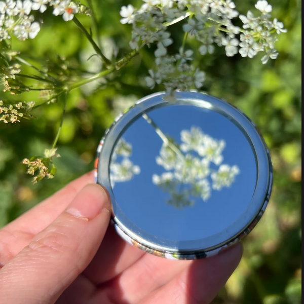 Mini Fern Pocket Mirror