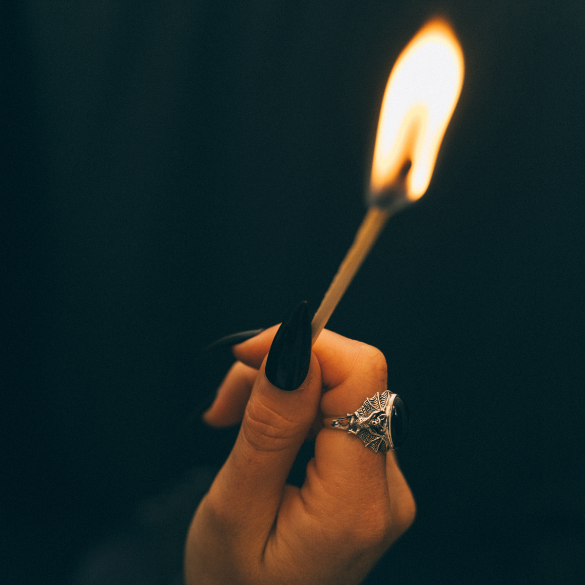 NOCTURNE - Onyx & Sterling Silver Ring