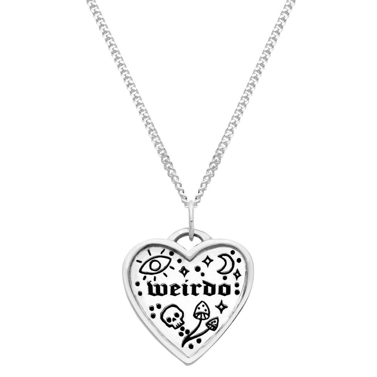 WEIRDO - Sterling Silver Necklace