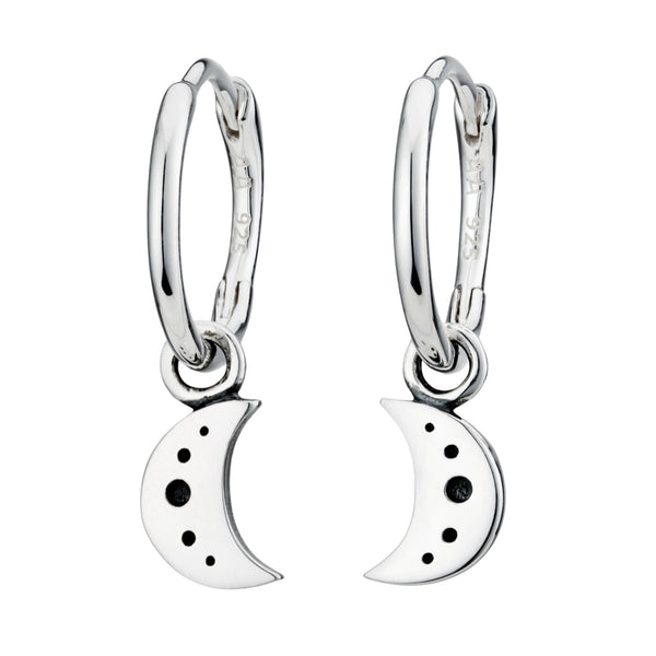 LUNA - Sterling Silver Hoops