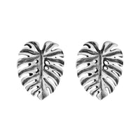 MONSTERA - Sterling Silver Studs