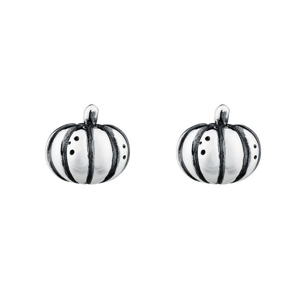 pumpkin stud earrings Halloween alternative witchy jewellery