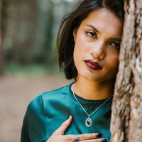 WILD WOODS - Amethyst & Sterling Silver Necklace