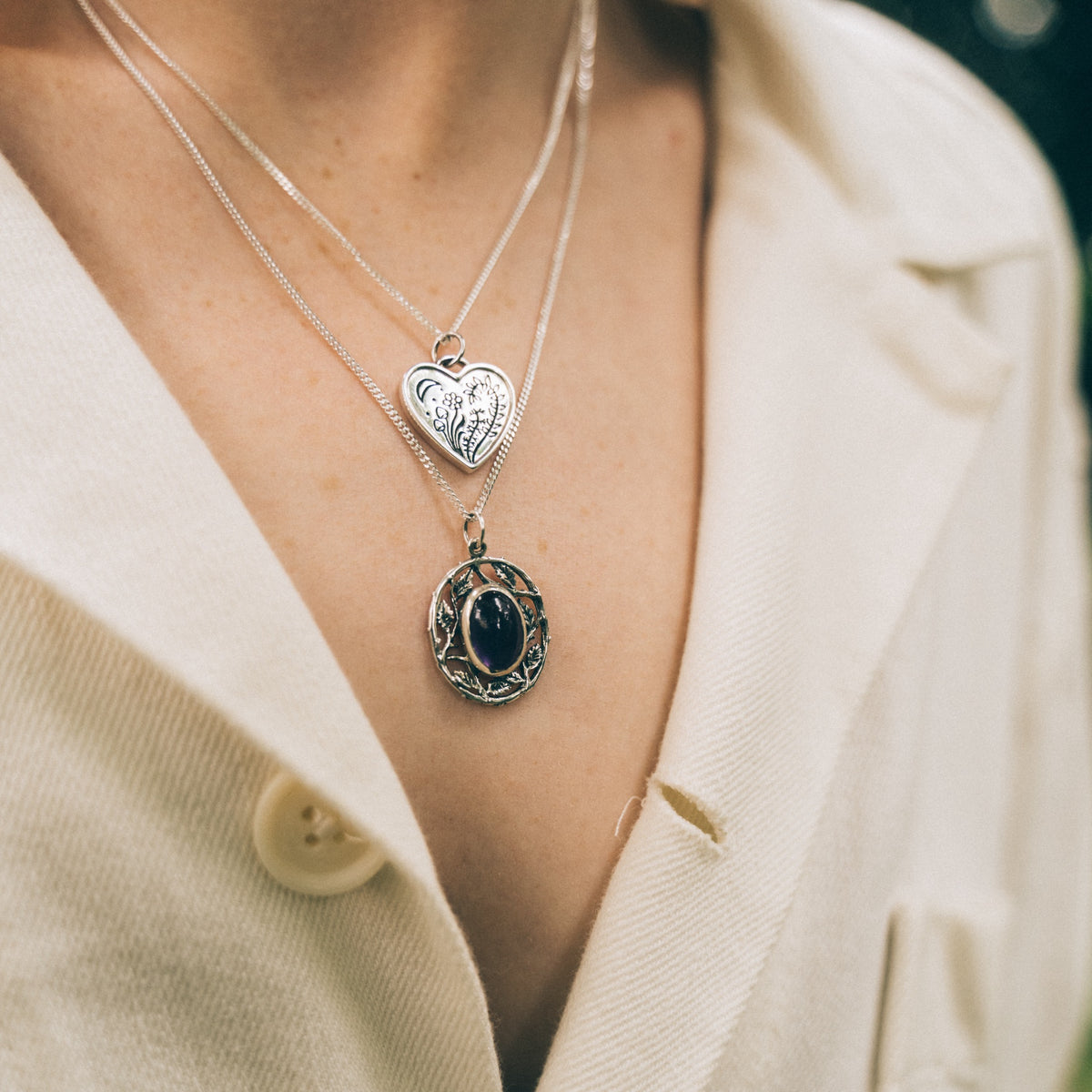 WILD HEART - Sterling Silver Necklace