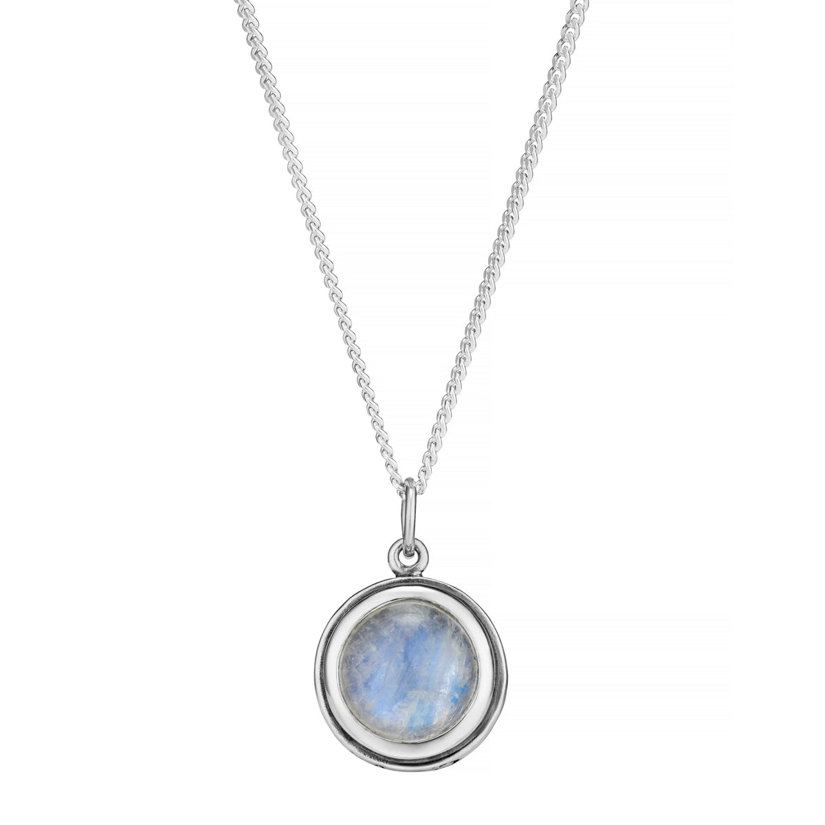 STARRY SKIES - Moonstone & Sterling Silver Necklace